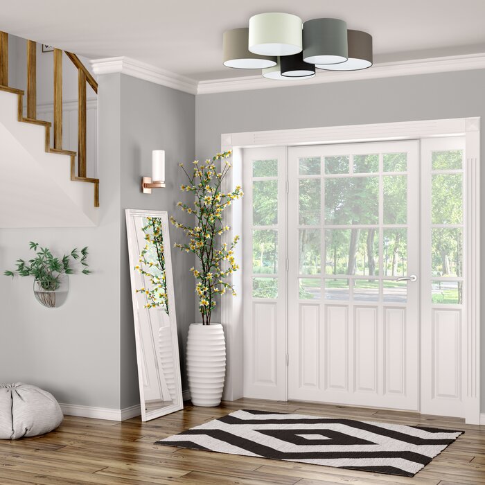 Beckman Fabric Flush Mount