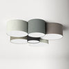 Beckman Fabric Flush Mount