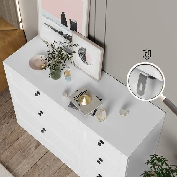 Beckwourth 6 Drawer 43.31'' W Double Dresser
