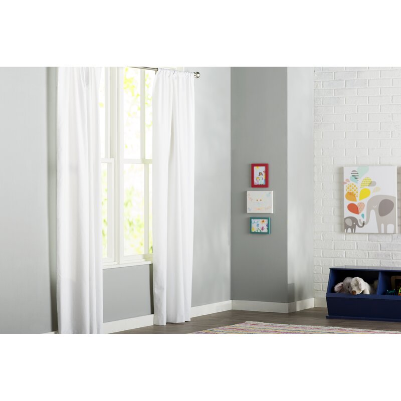 Bedros Solid Blackout Thermal Rod Pocket Curtain (Set of 2) B56-HS183