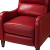 Beecher 28.75'' Wide Genuine Leather Manual Club Recliner
