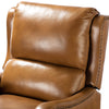 Beecher 28.75'' Wide Genuine Leather Manual Club Recliner