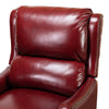 Beecher 28.75'' Wide Genuine Leather Manual Club Recliner