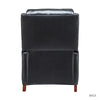 Beecher 28.75'' Wide Genuine Leather Manual Club Recliner