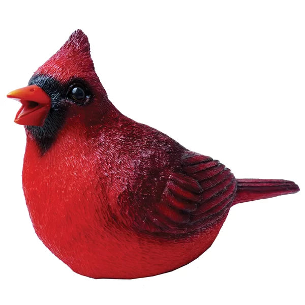 Beechmoor Cardinal Chirper Statue