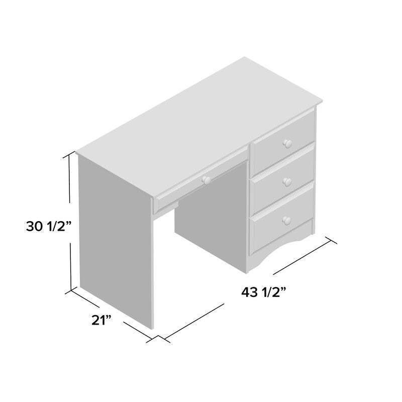 Beedle solid wood desk Dr365