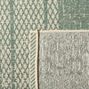 Beedle Striped Indoor / Outdoor Area Rug in Beige/Dark Green, Runner 2'3