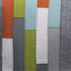 Beehler Orange/Blue/Green/Gray 100% Cotton 320 TC Reversible Modern & Contemporary Quilt Set, Full/Queen
