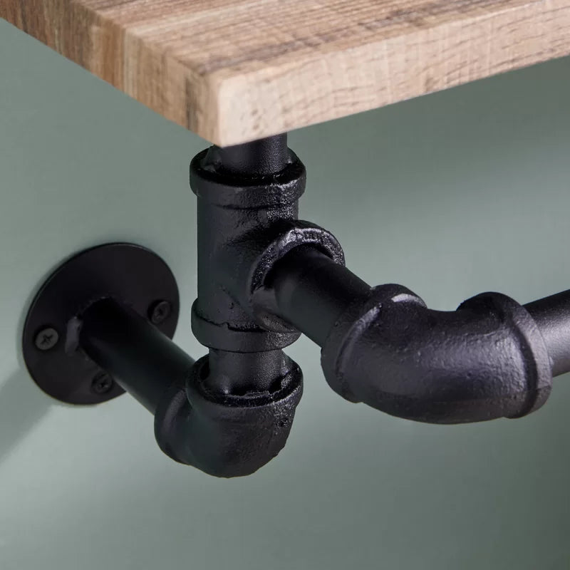 Beesley Bracket Shelf with Towel Bar
