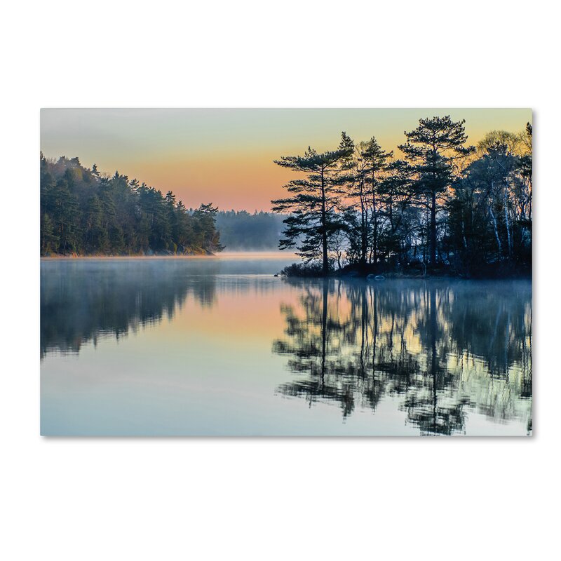 16" H x 24" W x 2" D Before People Wake by Benny Pettersson - Photograph on Canvas See More by Millwood Pines