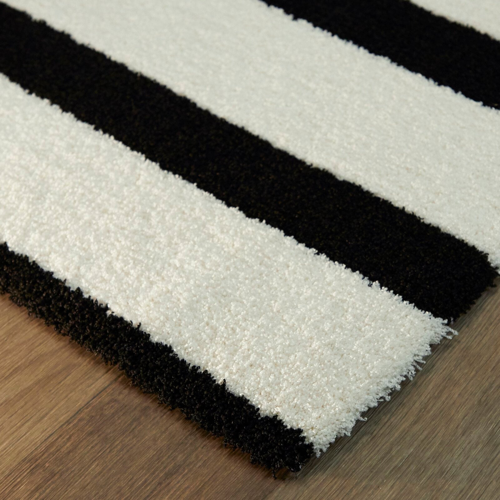 Papke Geometric Black/Beige Area Rug s rug154