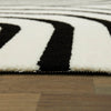 Papke Geometric Black/Beige Area Rug s rug154