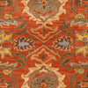Cranmore Oriental Handmade Tufted Wool Rust/Beige Area Rug KRUG104