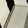 Papke Geometric Black/Beige Area Rug s rug154