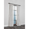 Belanna Ariele Striped Semi-Sheer Rod Pocket Single Curtain Panel 54