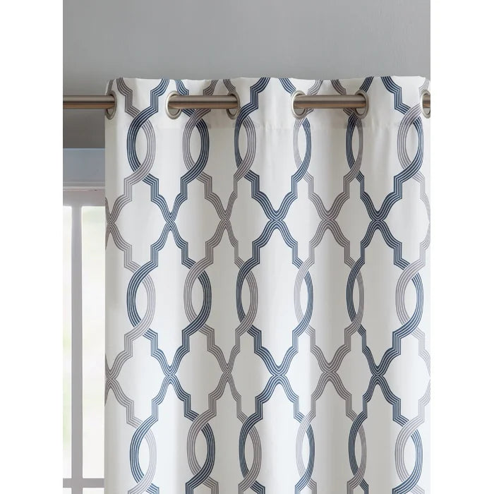 Belchers Polyester Curtain, 38" W x 84" L (Set of 8)