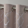 Belew Geometric Blackout Thermal Grommet Curtain Panels (Set of 2) #CR1180