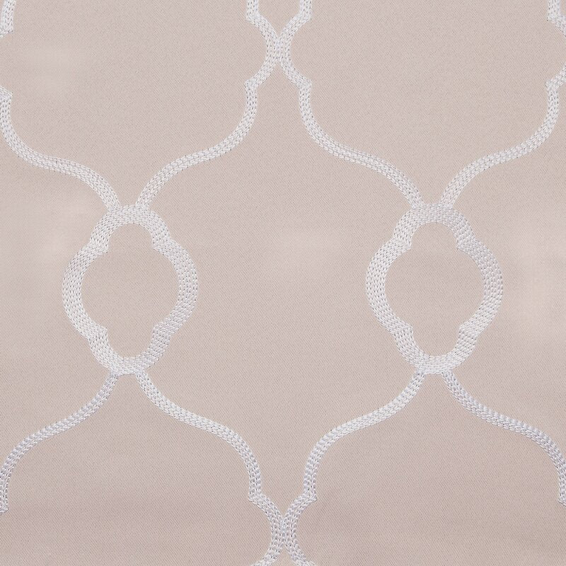 Belew Geometric Blackout Thermal Grommet Curtain Panels (Set of 2) #CR1180