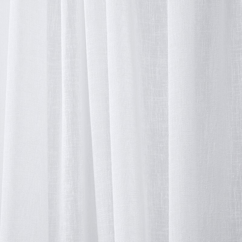Belfry Solid Color Sheer Rod Pocket Curtain Panels (Set of 2) RA162