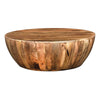Beliveau Solid Wood Drum Coffee Table K6915