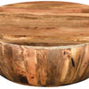 Beliveau Solid Wood Drum Coffee Table K6915