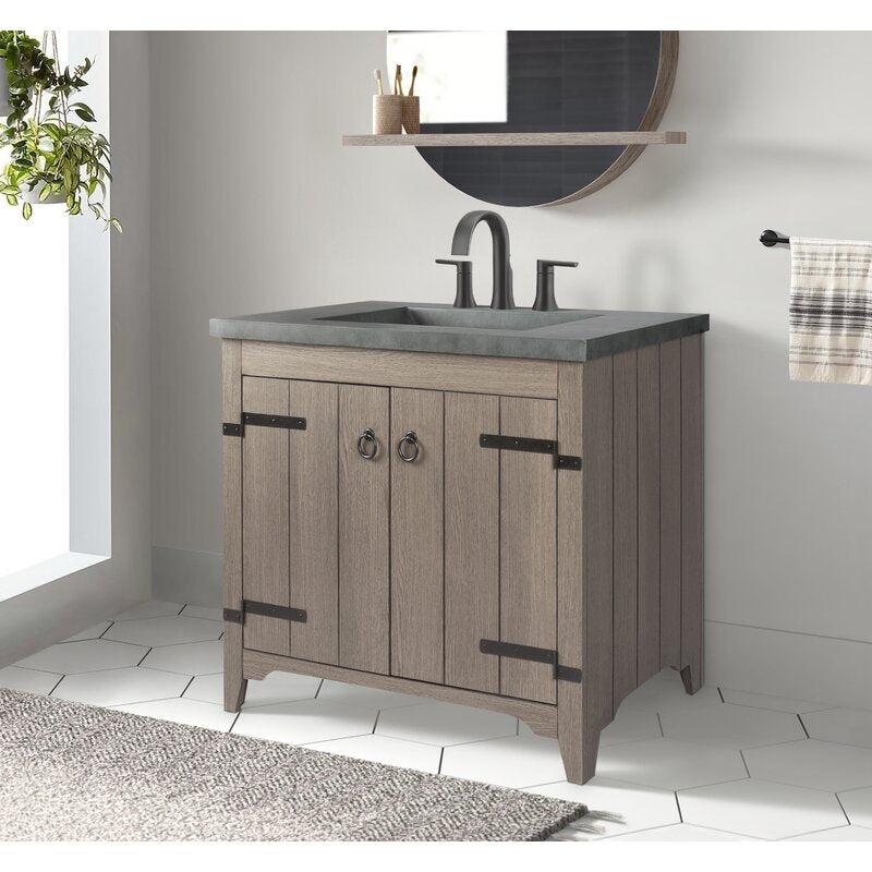 Belize 35.2" Single Bathroom Vanity Base Only