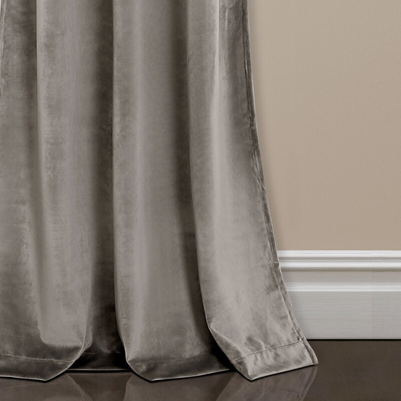 Belknap Solid Room Darkening Grommet Curtain Panels (Set of 2) ss621
