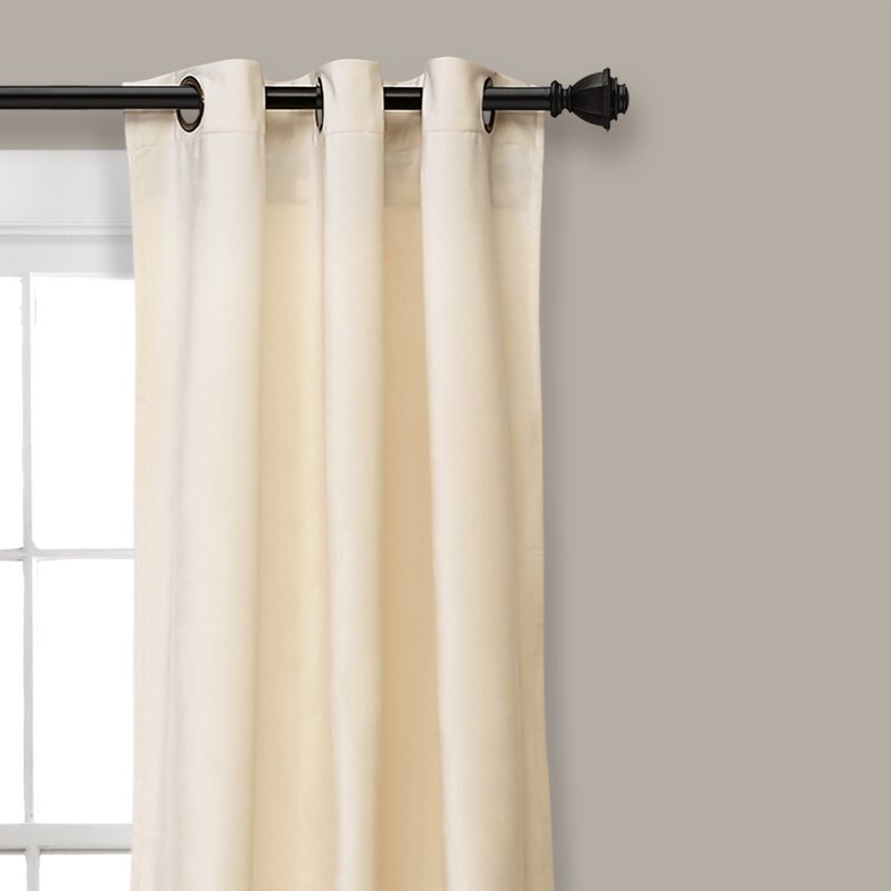 Belknap Velvet Solid Room Darkening Thermal Curtain Panels 38"W x 84"L (Set of 2)