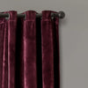 Belknap Velvet Solid Room Darkening Thermal Curtain Panels, 38