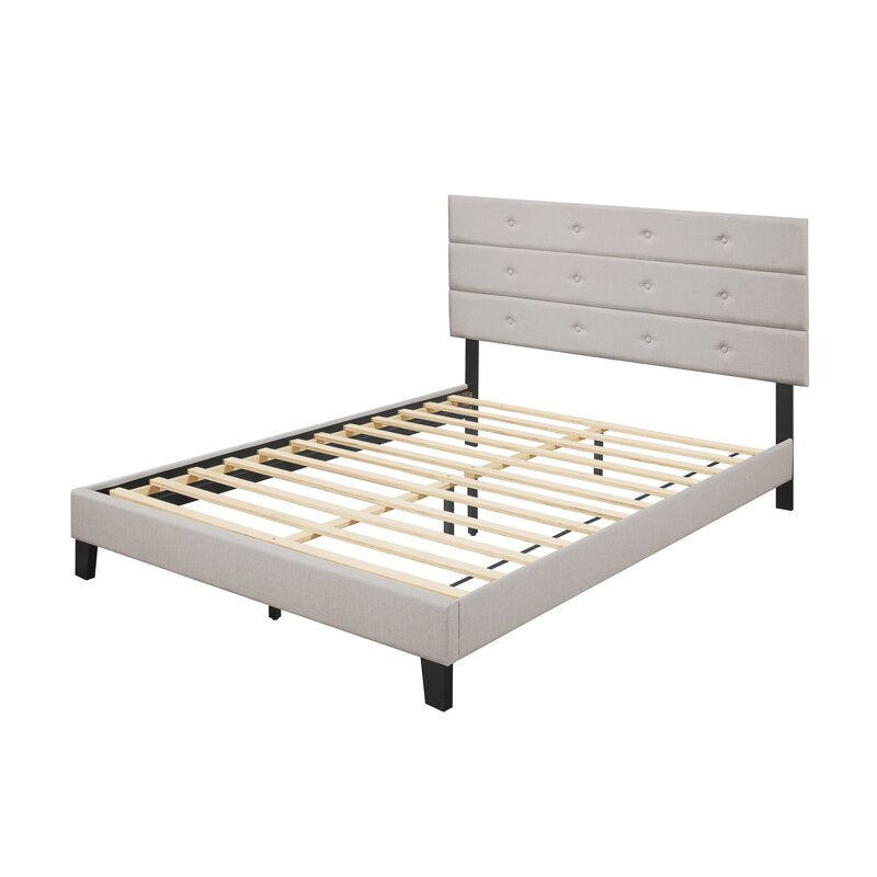 Bellaire Full / Double Tufted Upholstered Low Profile Platform Bed