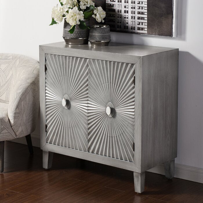 Bell 2 hot sale door accent cabinet