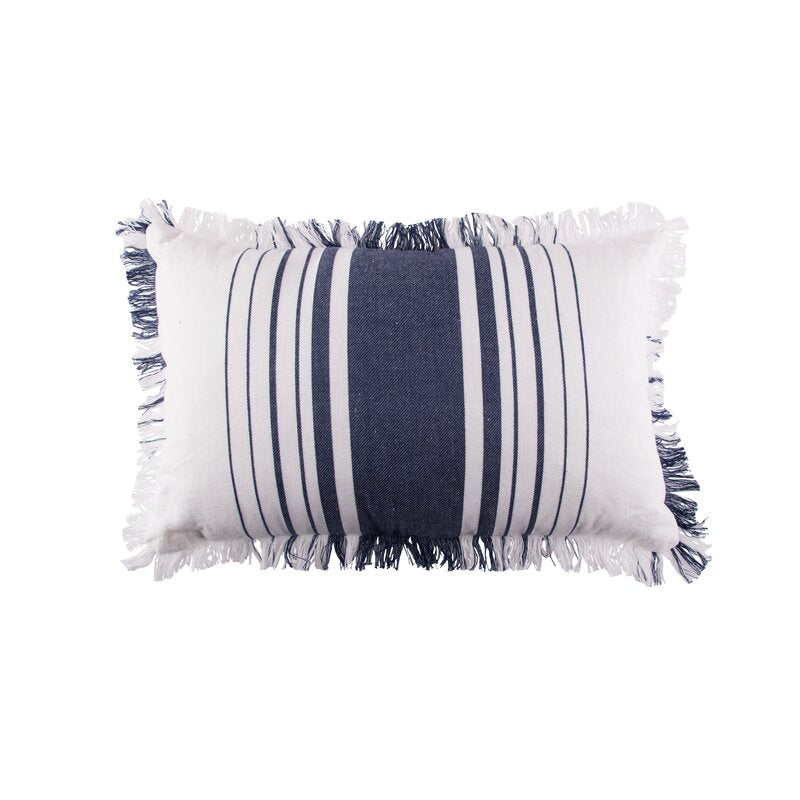 Belle Cotton Striped Throw Pillow B46-HS226