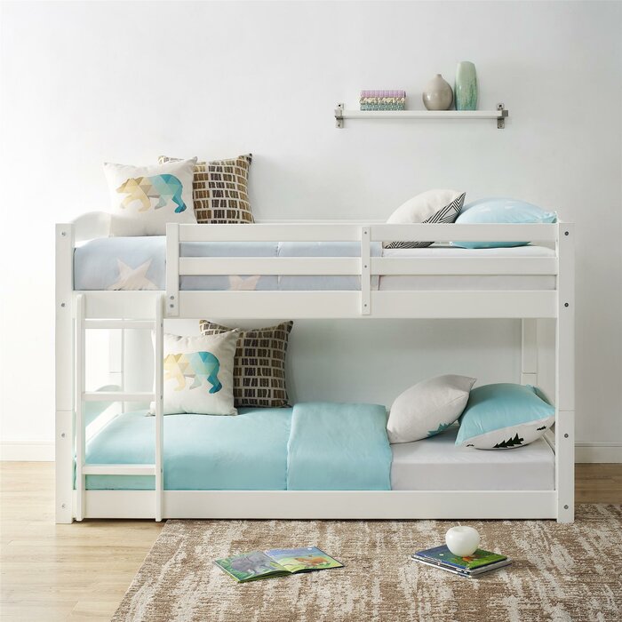 Bellmead Twin over Twin Bunk Bed, White (#K6404)
