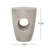 Belmin Stone/Concrete Side Table (AS IS)