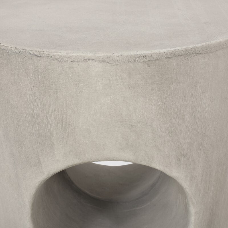 Belmin Stone/Concrete Side Table (AS IS)