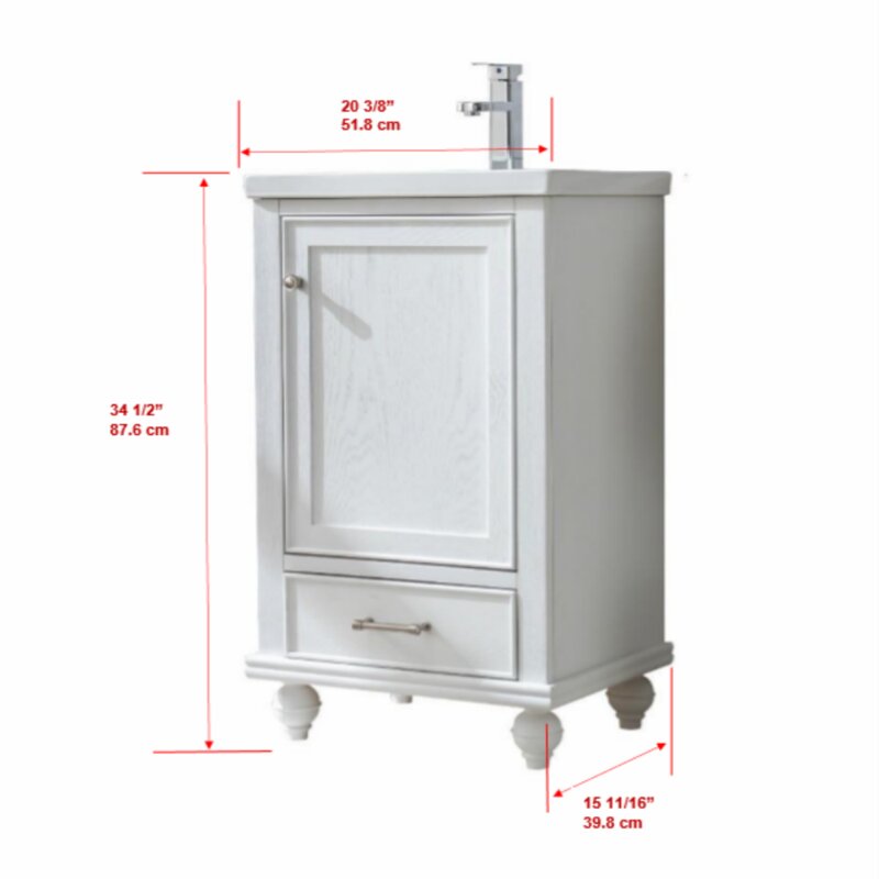 Belton 20" Single Bathroom Vanity Set