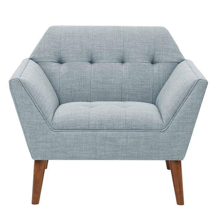 Belz 20" Armchair, Light Blue