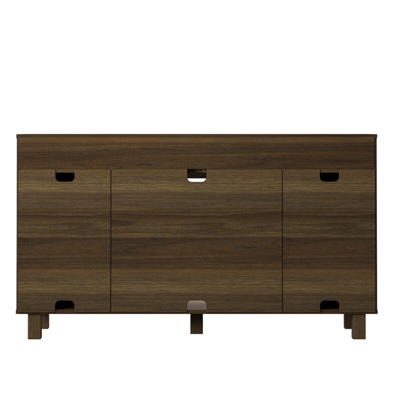 Bendel TV Stand for TVs up to 60" with Fireplace Included HB195