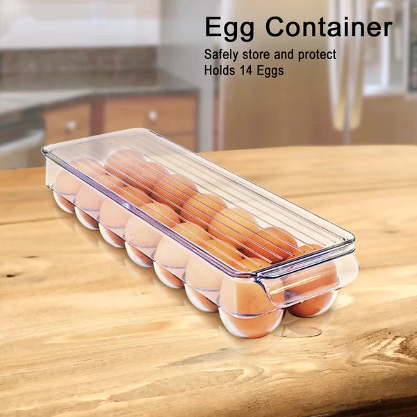 Benefield Refrigerator and Freezer Organizer Bins (Set of 6)
