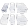 Benefield Refrigerator and Freezer Organizer Bins (Set of 6)