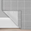 Benfeito Checkered Blackout Thermal Grommet Single Curtain Panel