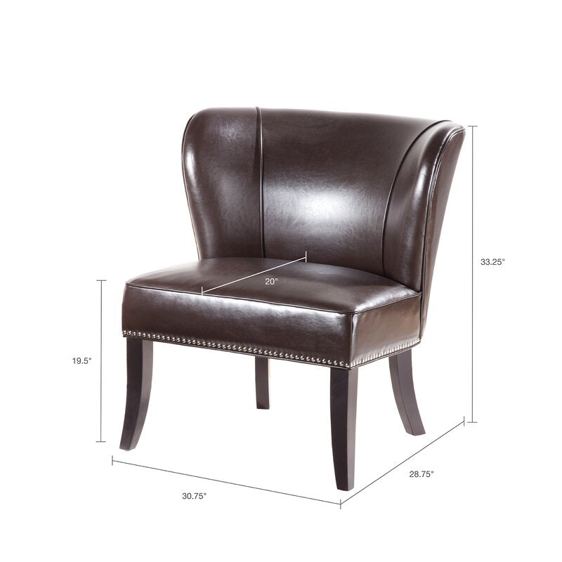 Bengtson 30.75'' Wide Slipper Chair