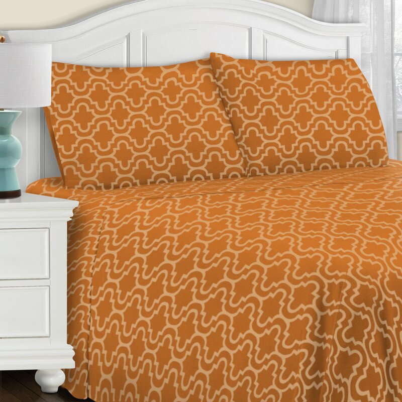 Benito 100% Cotton Flannel Sheet Set AS190