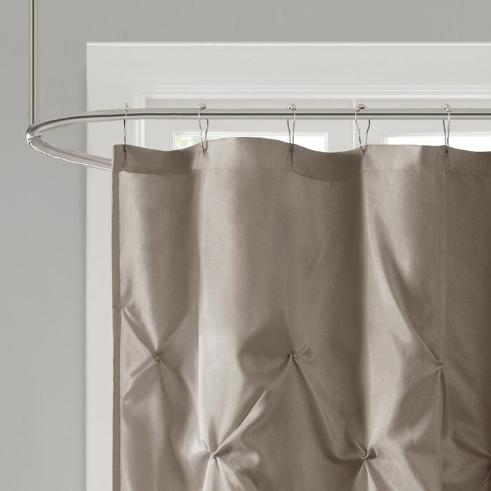 Benjamin Solid Color Single Shower Curtain EE1056