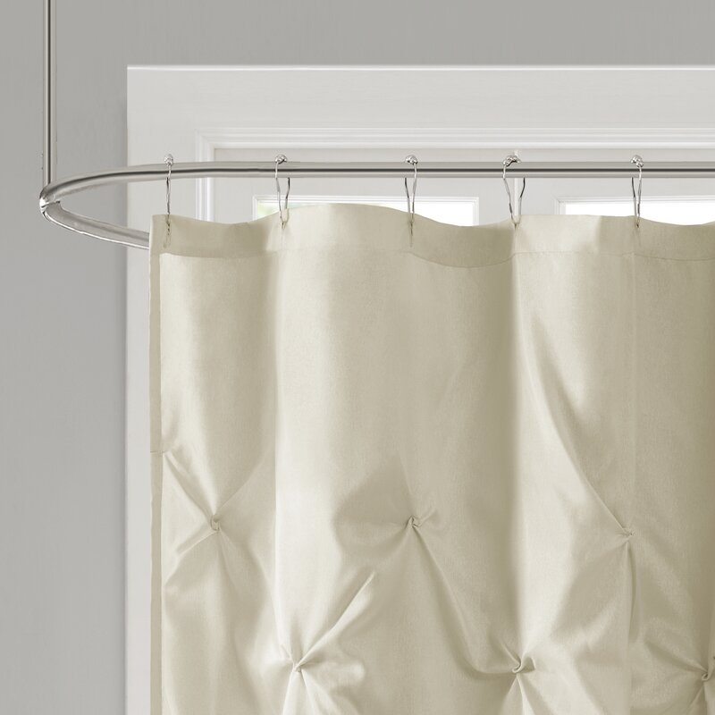 Benjamin Solid Color Single Shower Curtain TJ216