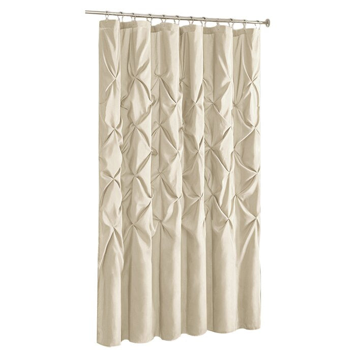Benjamin Solid Color Single Shower Curtain TJ216