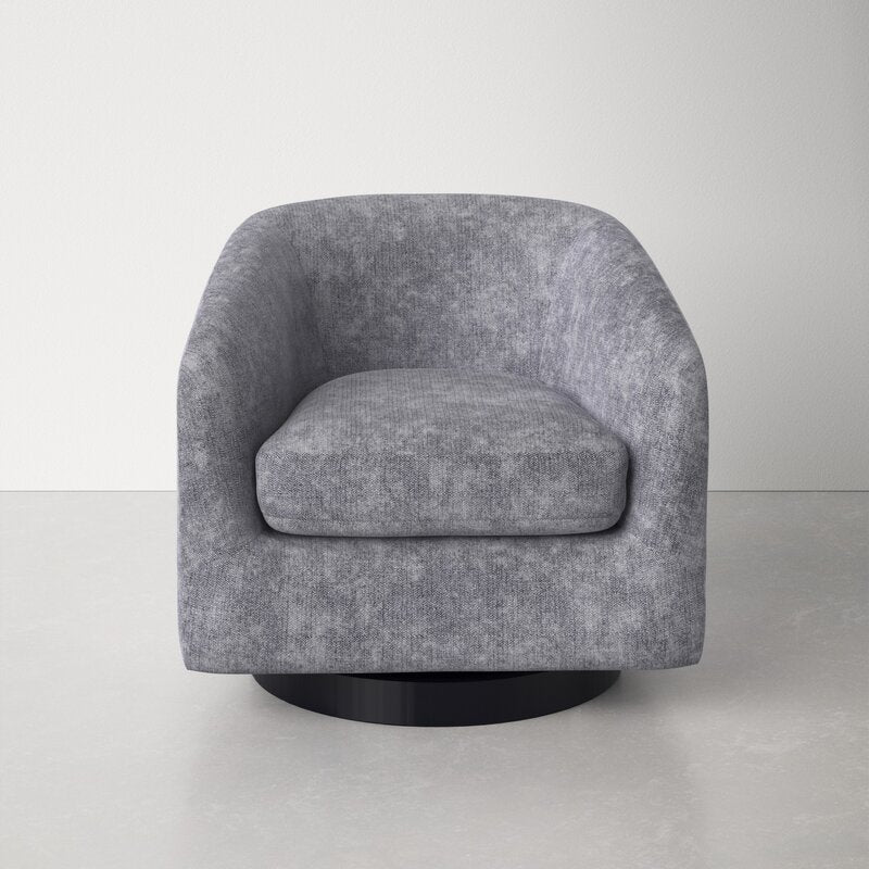 Bennett 31'' Wide Swivel Barrel Chair