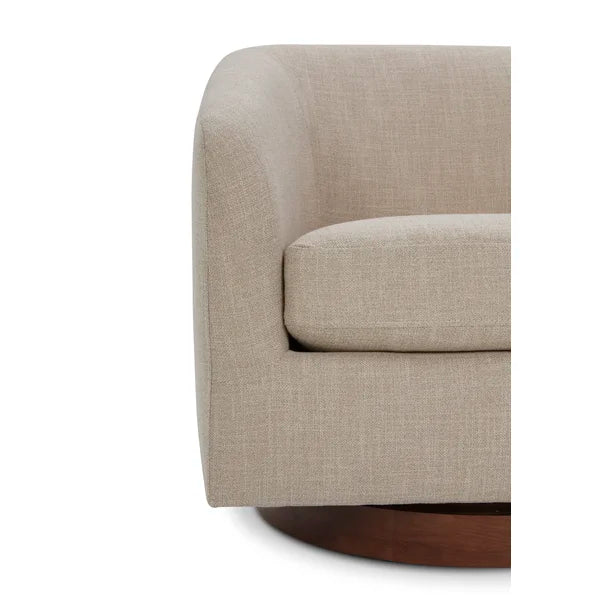 Bennett 31'' Wide Swivel Barrel Chair