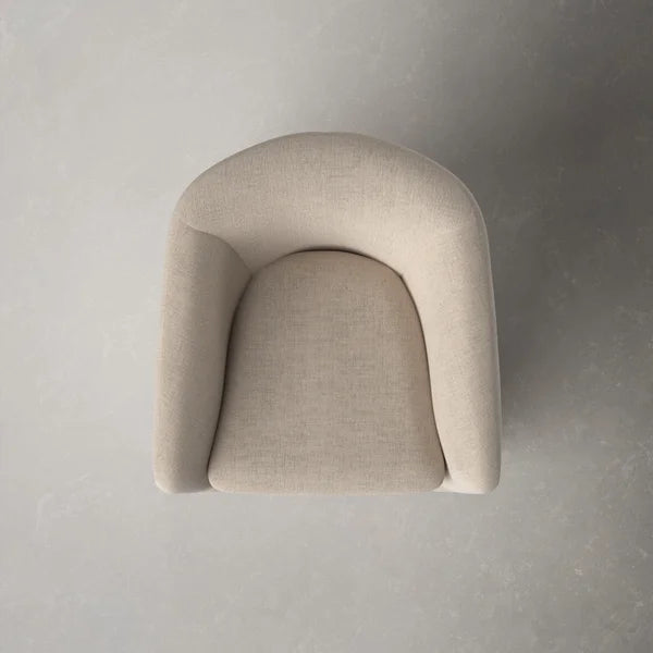 Bennett 31'' Wide Swivel Barrel Chair