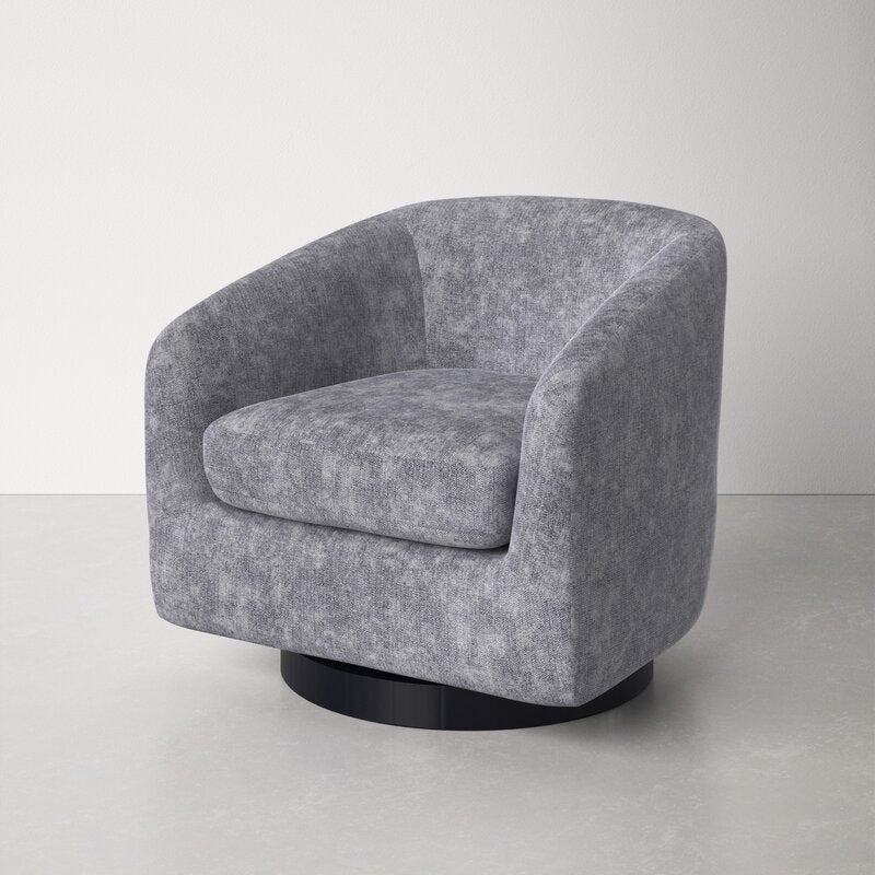 Bennett 31'' Wide Swivel Barrel Chair
